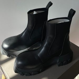 rick owens beatle bozo tractor boots